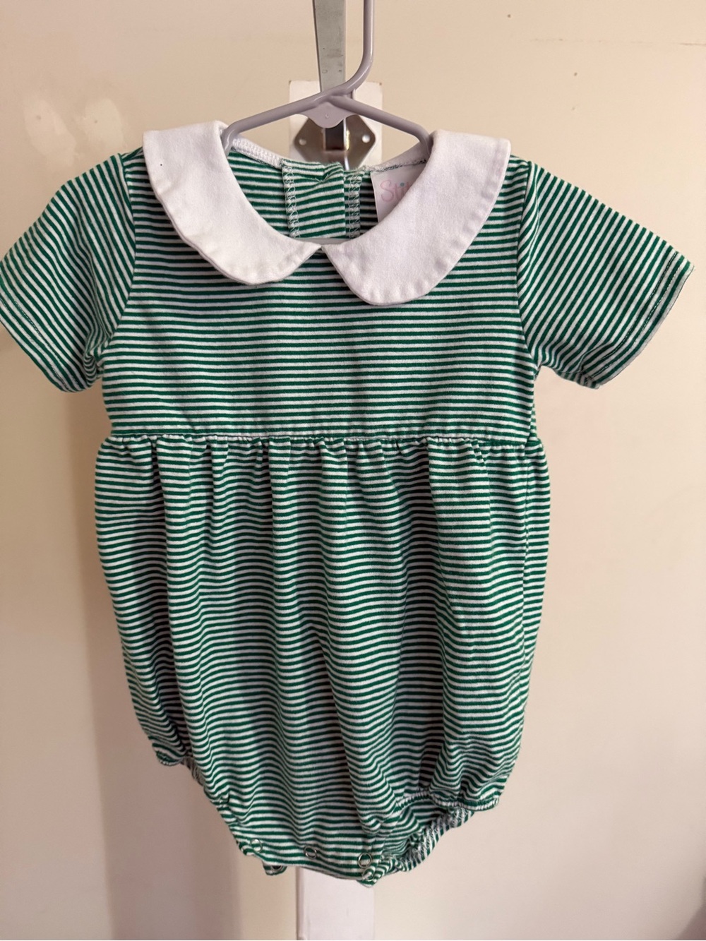 Stitchy Fish Bubble Romper